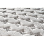 Assemblé aux États-Unis - Matelas hybride 12 Diamond à ressorts ensachés et mousse à mémoire de forme Cool Gel