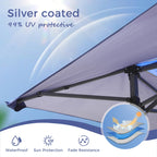 Gazebo de jardin renforcé escamotable avec rideau d'angle élégant - 13 x 13 pi