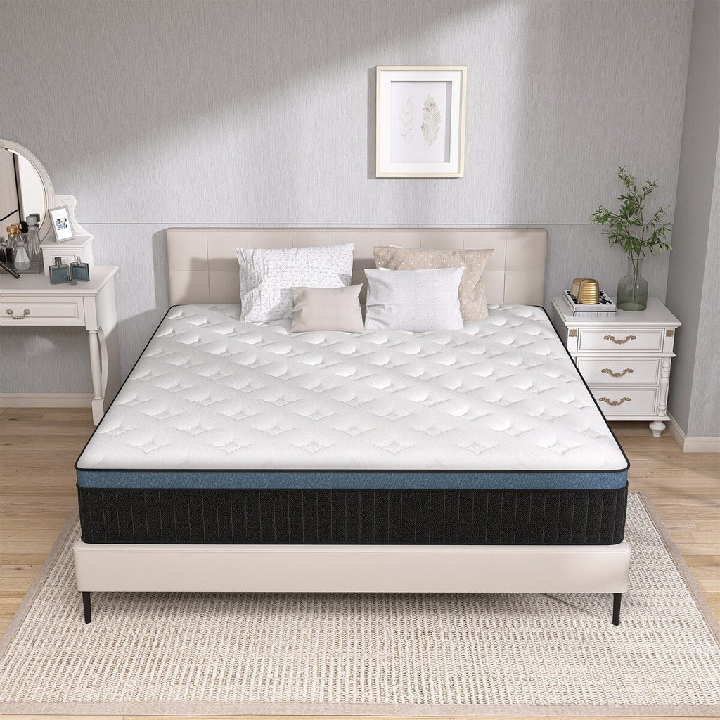 Matelas hybride en mousse gel de 14 pouces dans une boîte pour un soulagement de la pression