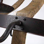 Lustre à 12 lumières de style campagnard français à deux niveaux en forme de tonneau à vin