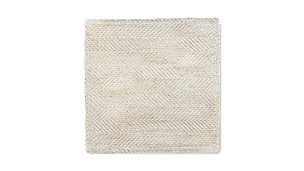 Fauteuil lounge à structure en chêne, motif à chevrons