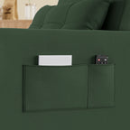 Canapé-lit 3 en 1 réglable, canapé-lit gigogne, convertible et pliable pour salon