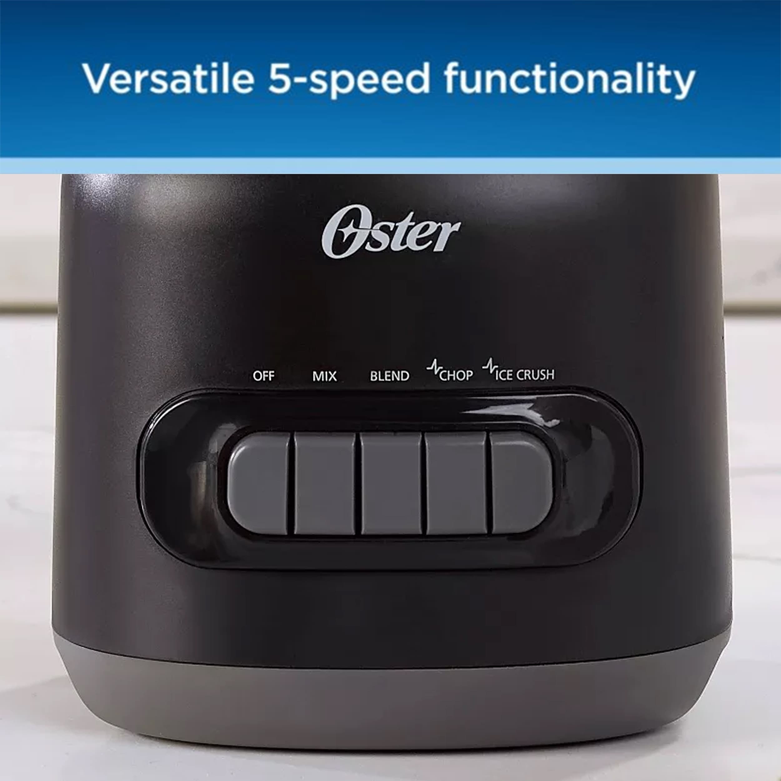 Mélangeur à récipient en plastique 5 vitesses, 6 tasses, 700 watts - 6 tasses