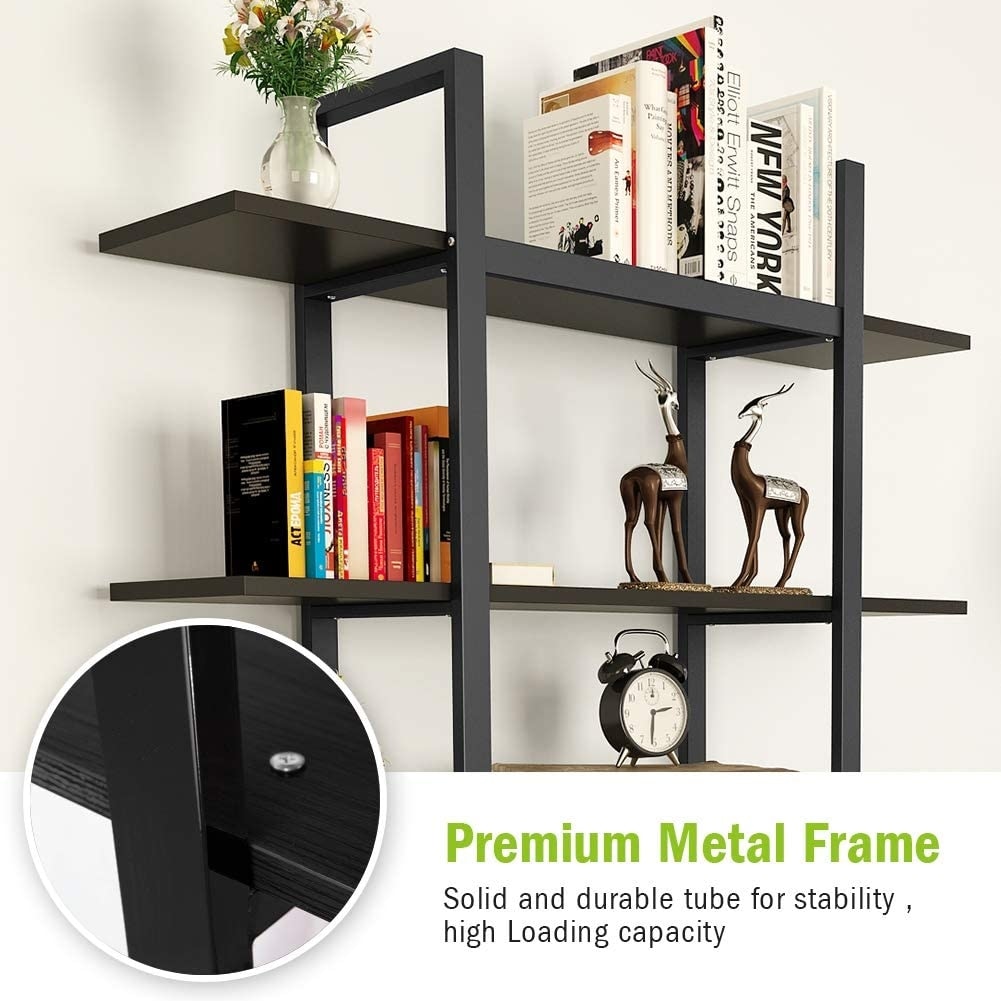 Bibliothèque à 5 niveaux, style industriel vintage