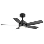 Ventilateur de plafond LED Breezary 65/52/42 à 5 pales avec kit d'éclairage et télécommande