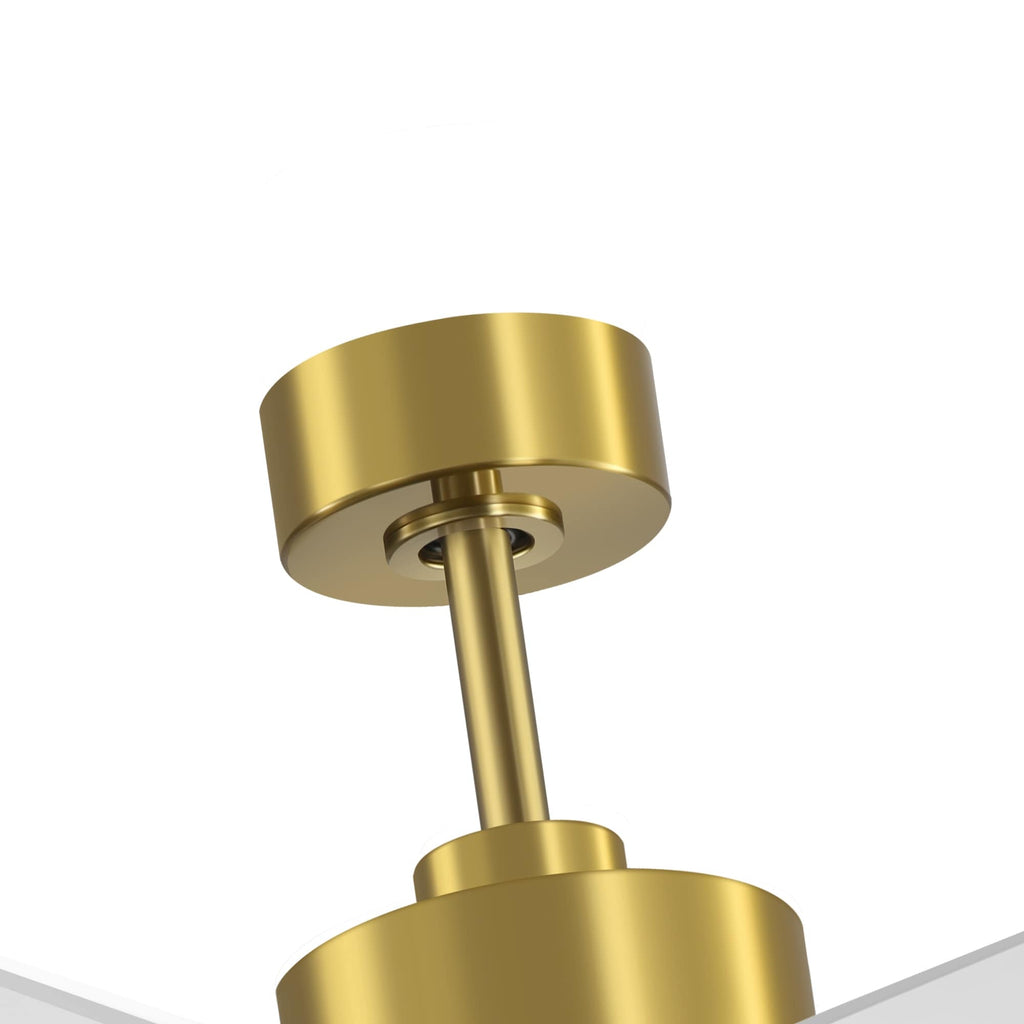 Ventilateur de plafond LED Breezary 65/52/42 à 5 pales avec kit d'éclairage et télécommande