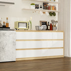 Commode d'appoint à 9 tiroirs 63W pour salon, chambre à coucher