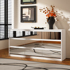 Commode d'appoint à 9 tiroirs 63W pour salon, chambre à coucher