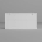 Commode d'appoint à 9 tiroirs 63W pour salon, chambre à coucher