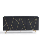 Buffets et buffets en bois de 63 po de largeur