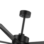 Ventilateur de plafond LED Breezary 65/52/42 à 5 pales avec kit d'éclairage et télécommande