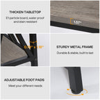 Table console extra longue de 70,9 pouces, table d'appoint pour salon