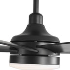 Grand ventilateur de plafond de 72 pouces avec télécommande et éclairage LED - 8 pales