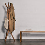 Porte-manteau Unwind, chêne teinté