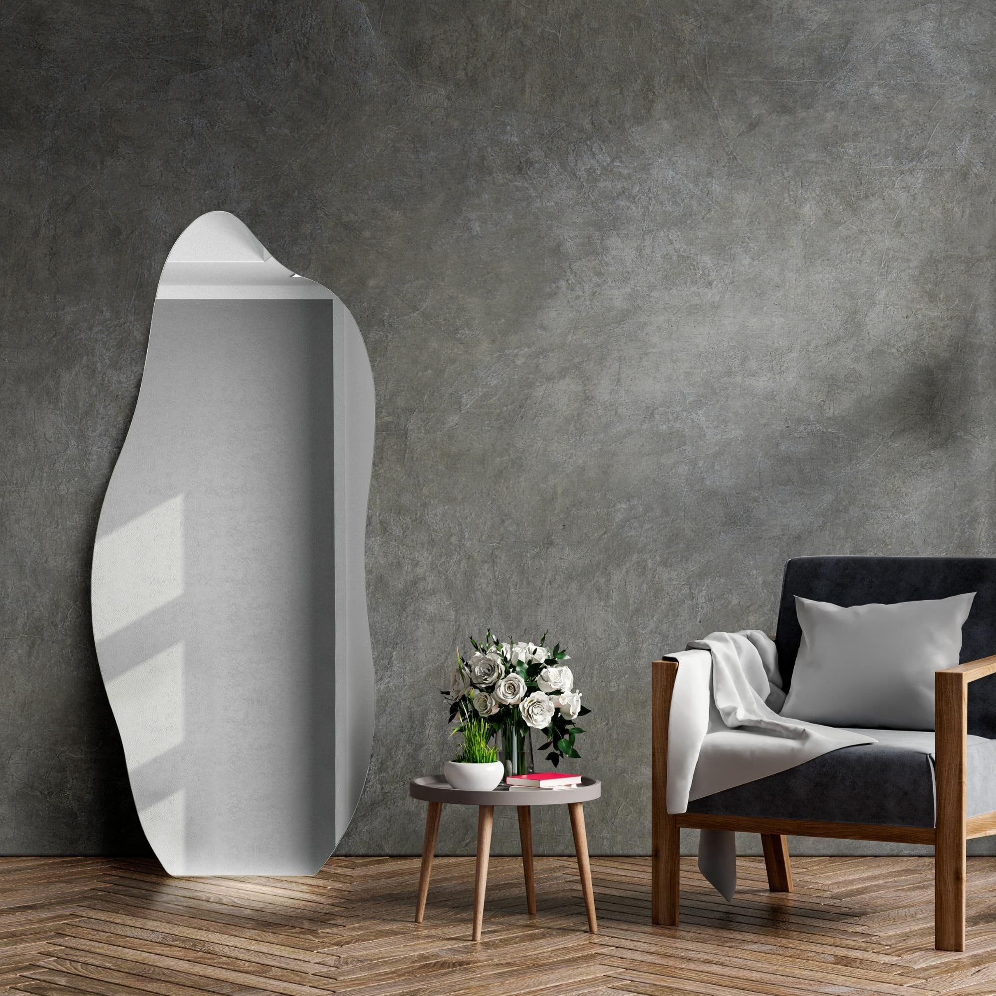 Miroir mural asymétrique irrégulier ALYA