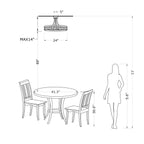 Plafonnier semi-encastré en cristal Elvira à 8 lumières, motif roue de chariot