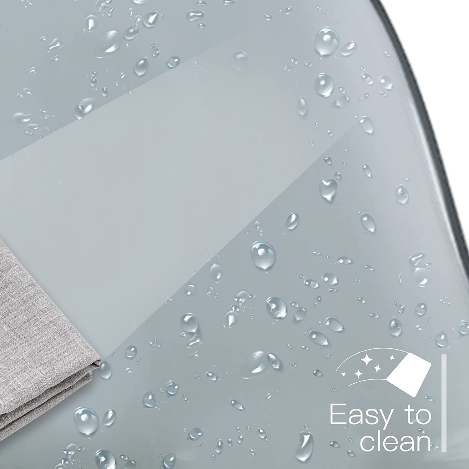 Chaise de bureau pivotante en acrylique à hauteur réglable sans accoudoirs