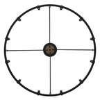 Lustre Acroma Farmhouse à 12 lumières, 40 po, en forme de roue de chariot, certifié UL - 40 po P x 138 po H