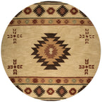 Tapis en laine touffeté à la main Alora Decor Ryder Southwestern