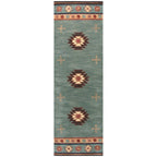 Tapis en laine touffeté à la main Alora Decor Ryder Southwestern