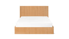 Lit coffre Form, Queen, chêne blanc