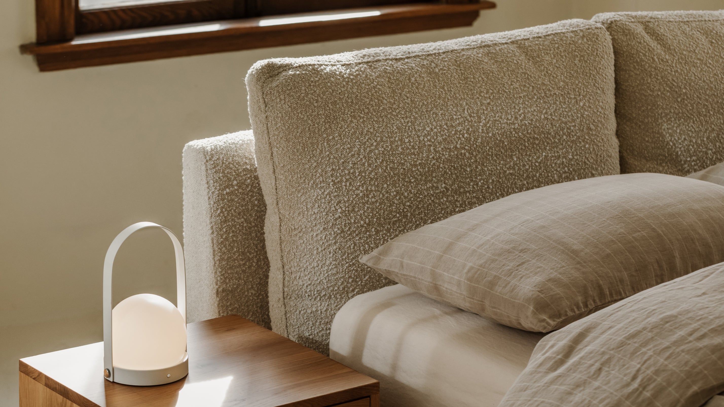 Lit nuage, King, Boucle crème