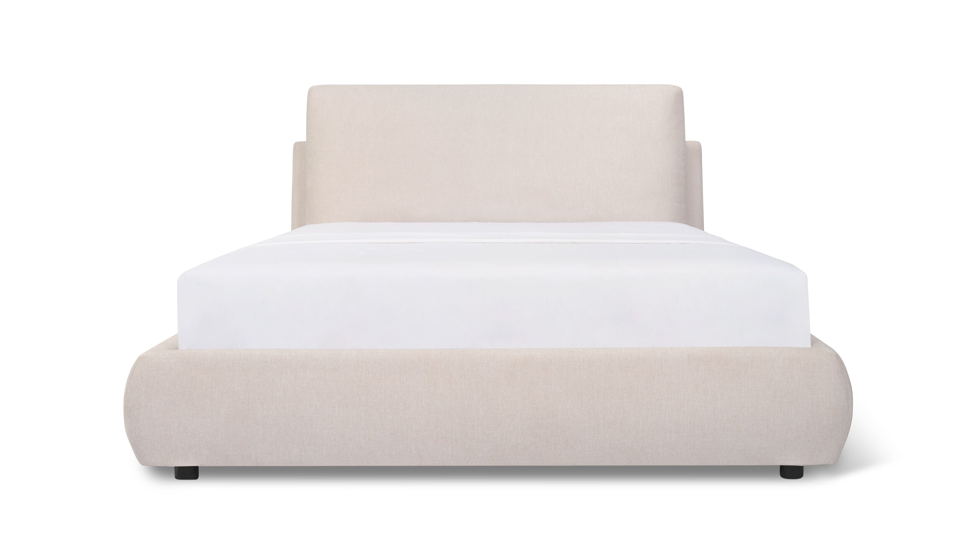 Lit nuageux, complet, latte