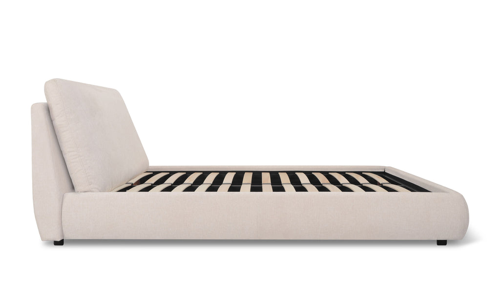 Lit nuageux, complet, latte