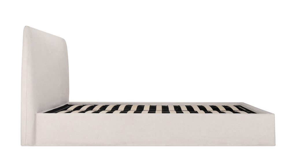 Lit coffre Wave, King, Latte