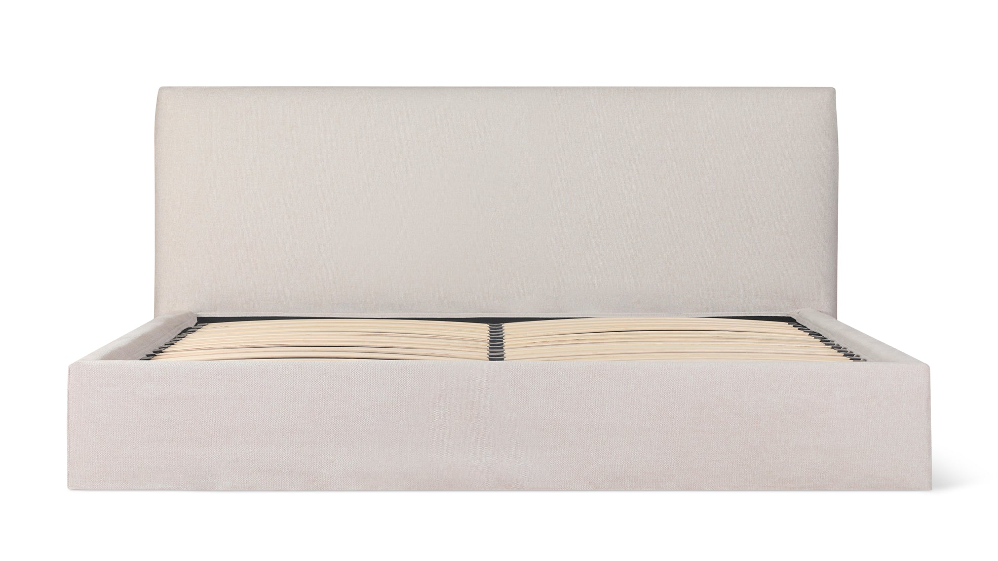 Lit coffre Wave, King, Latte