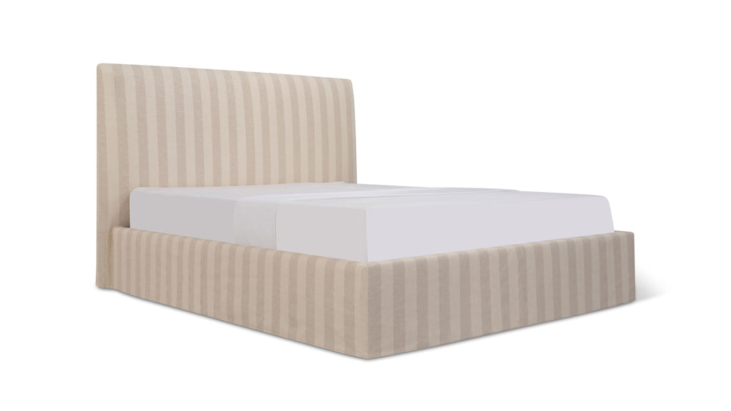 Lit coffre Wave, Queen, rayures Dover