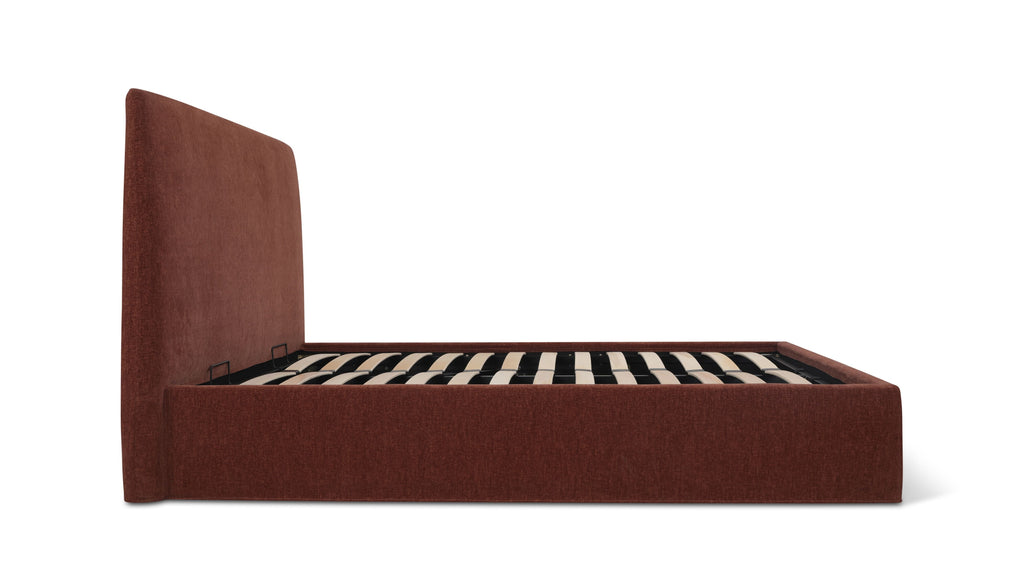 Lit coffre Wave, King, Toffee