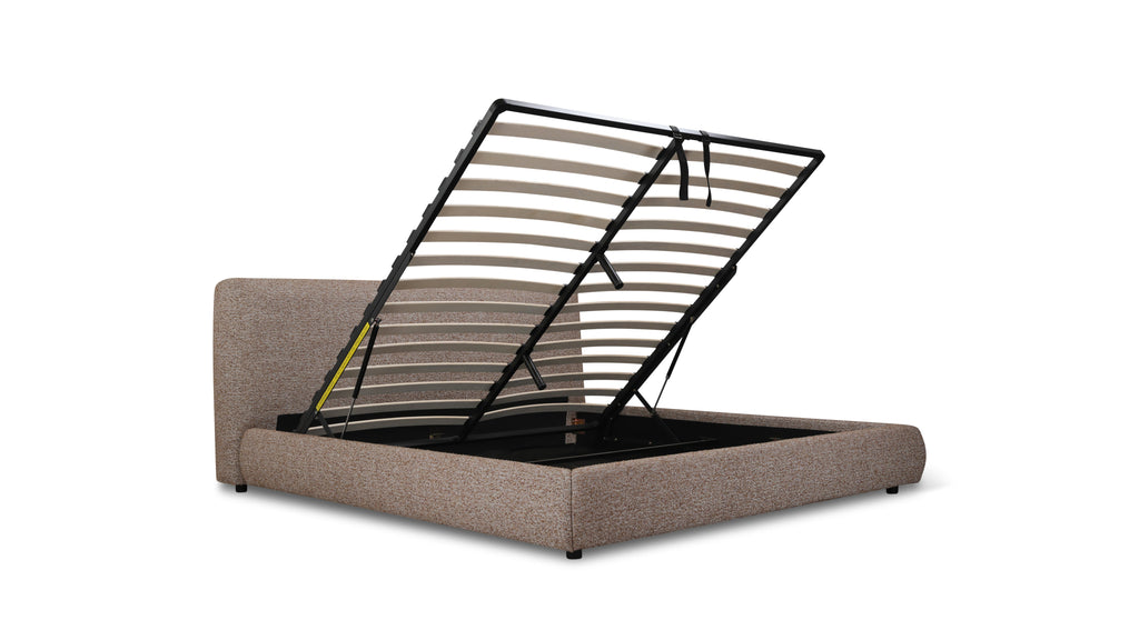 Lit de rêve avec rangement, Queen, Teddy