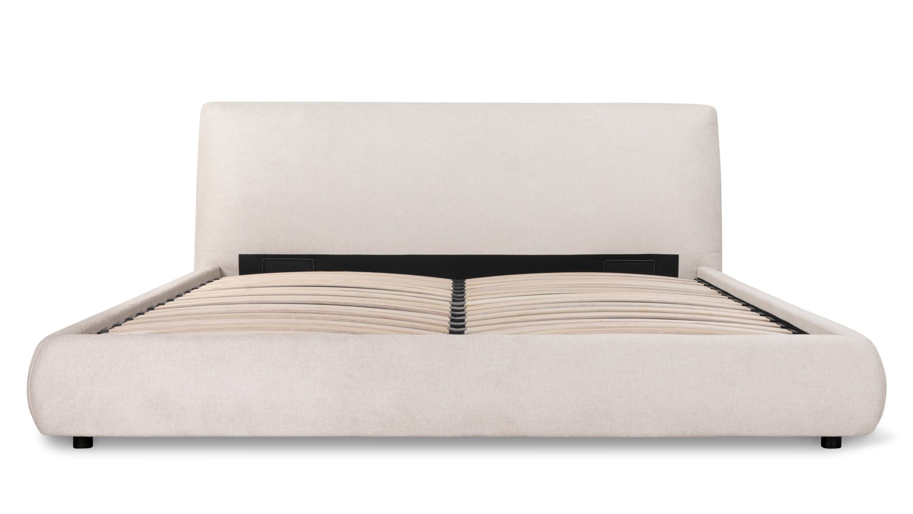 Lit de rêve avec rangement, Queen, Latte