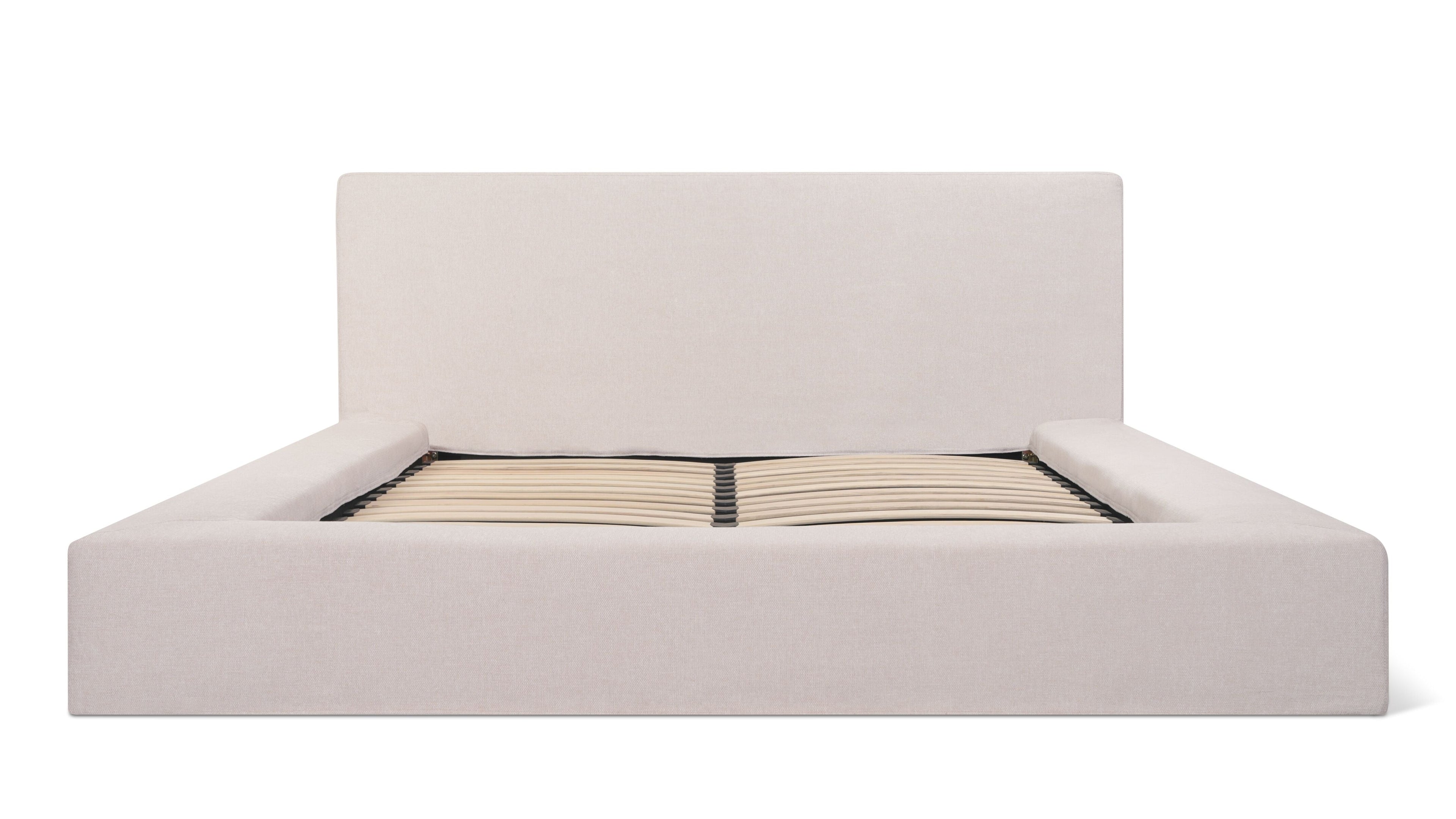 Lit de rangement Movie Night™, Queen, Latte