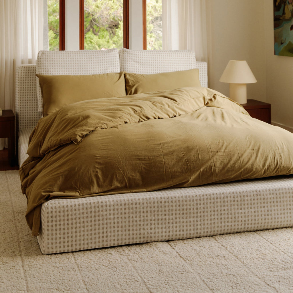 Lit de rangement Movie Night™, Queen, motif caramel