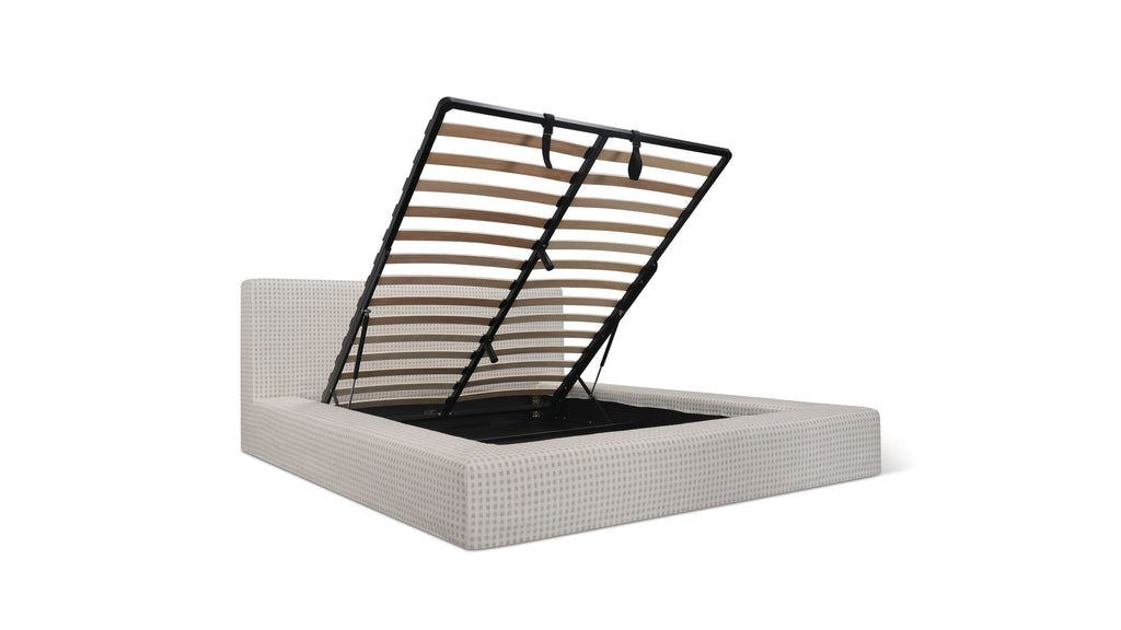 Lit coffre Movie Night™, King, motif caramel