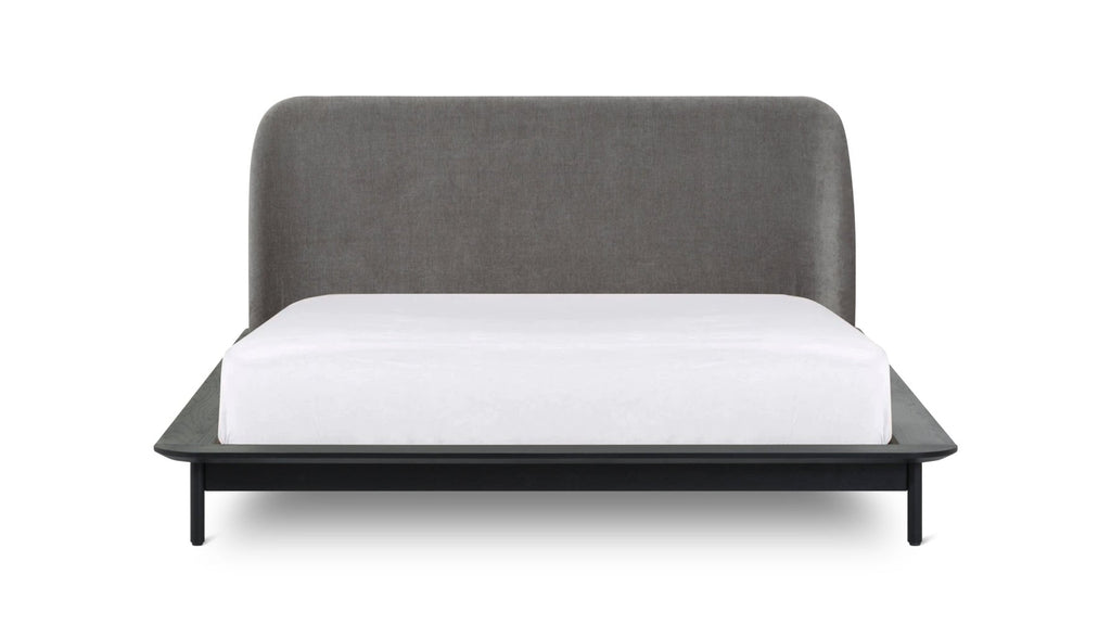 Lit Easy Edge, Queen, chêne noir