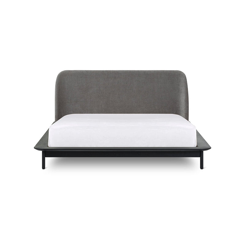 Lit Easy Edge, Queen, chêne noir