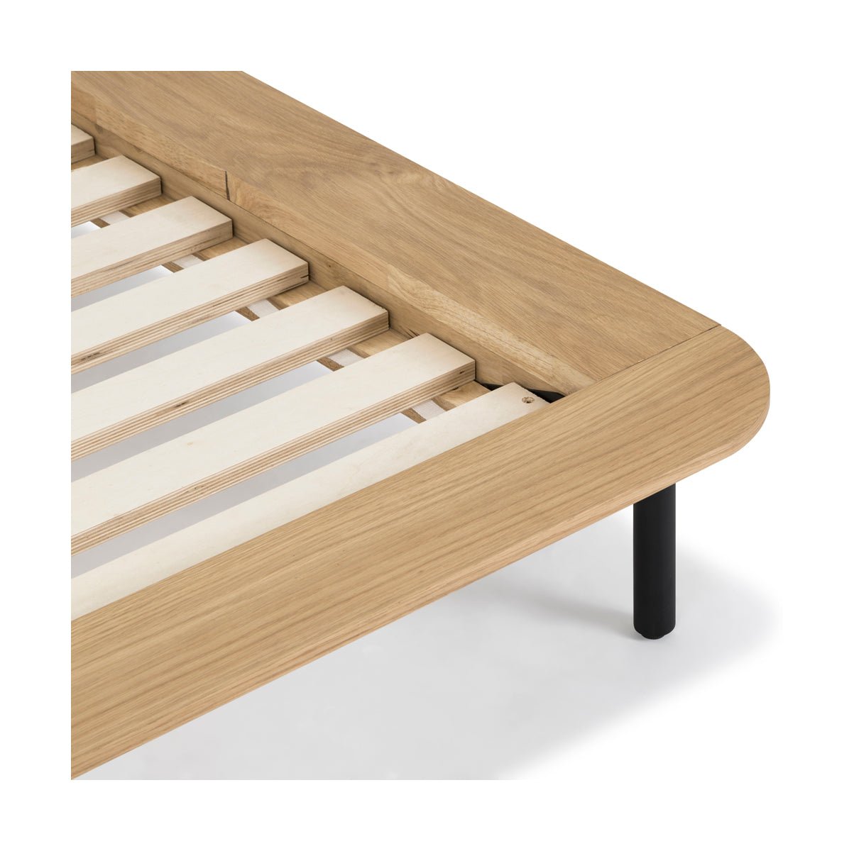 Lit Easy Edge, Queen, chêne blanc