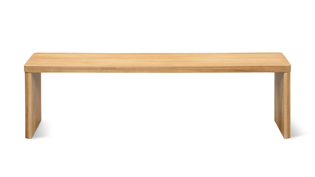 Banc Form, 3 places, chêne