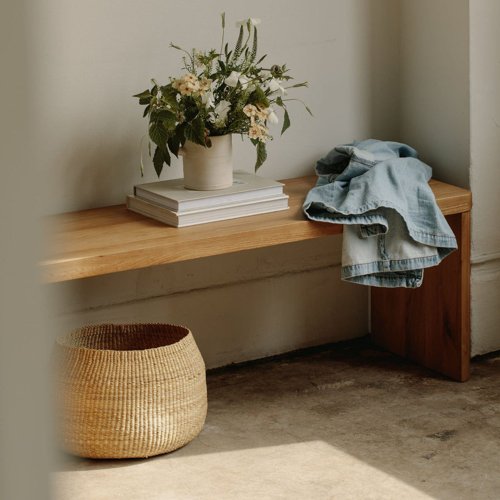 Banc Form, 3 places, chêne