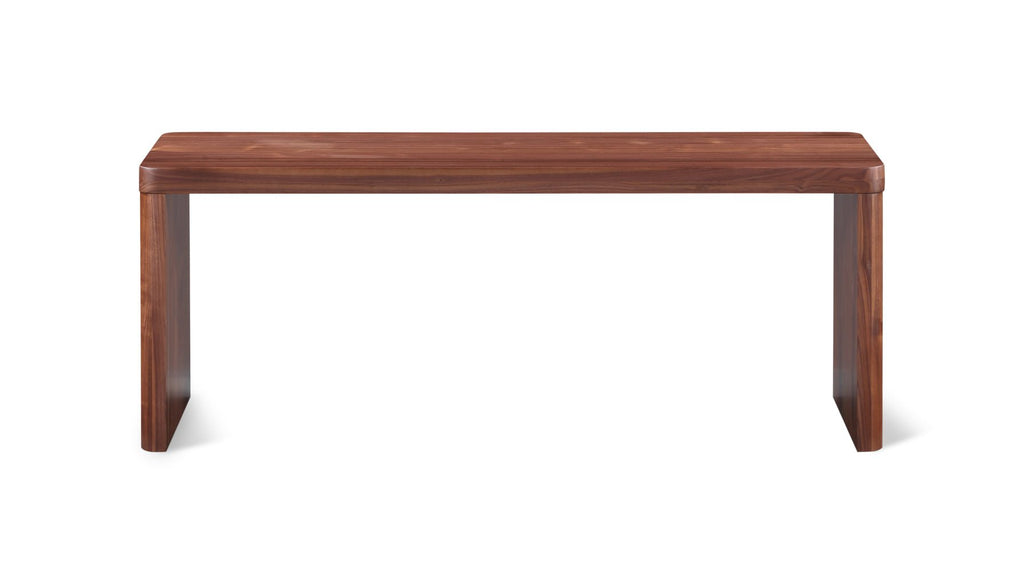 Banc Form, 2 places, noyer américain