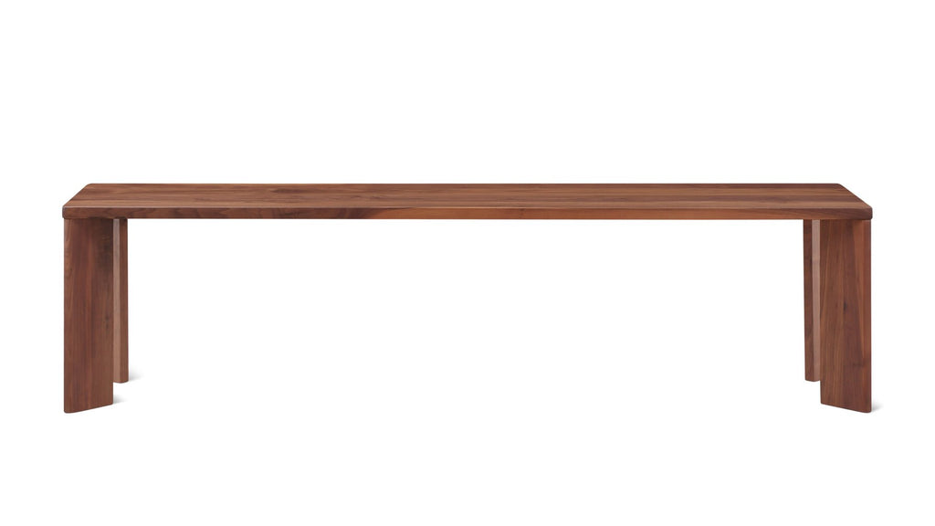 Banc à cadre, 3 places, noyer américain