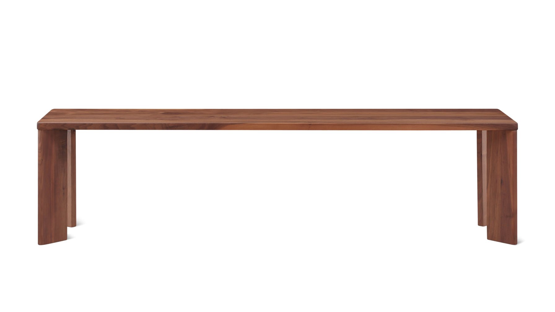 Banc à cadre, 3 places, noyer américain