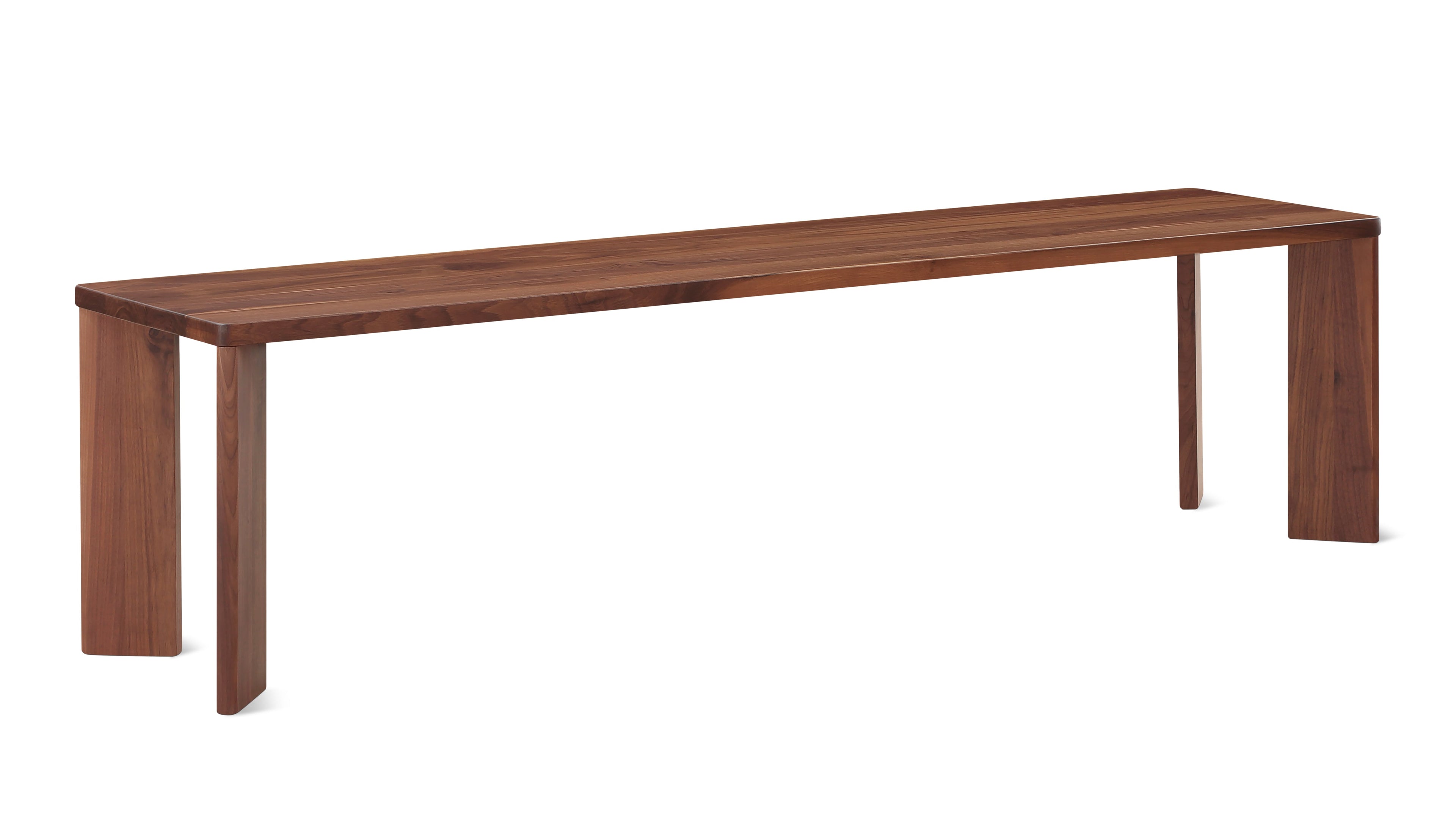 Banc à cadre, 3 places, noyer américain