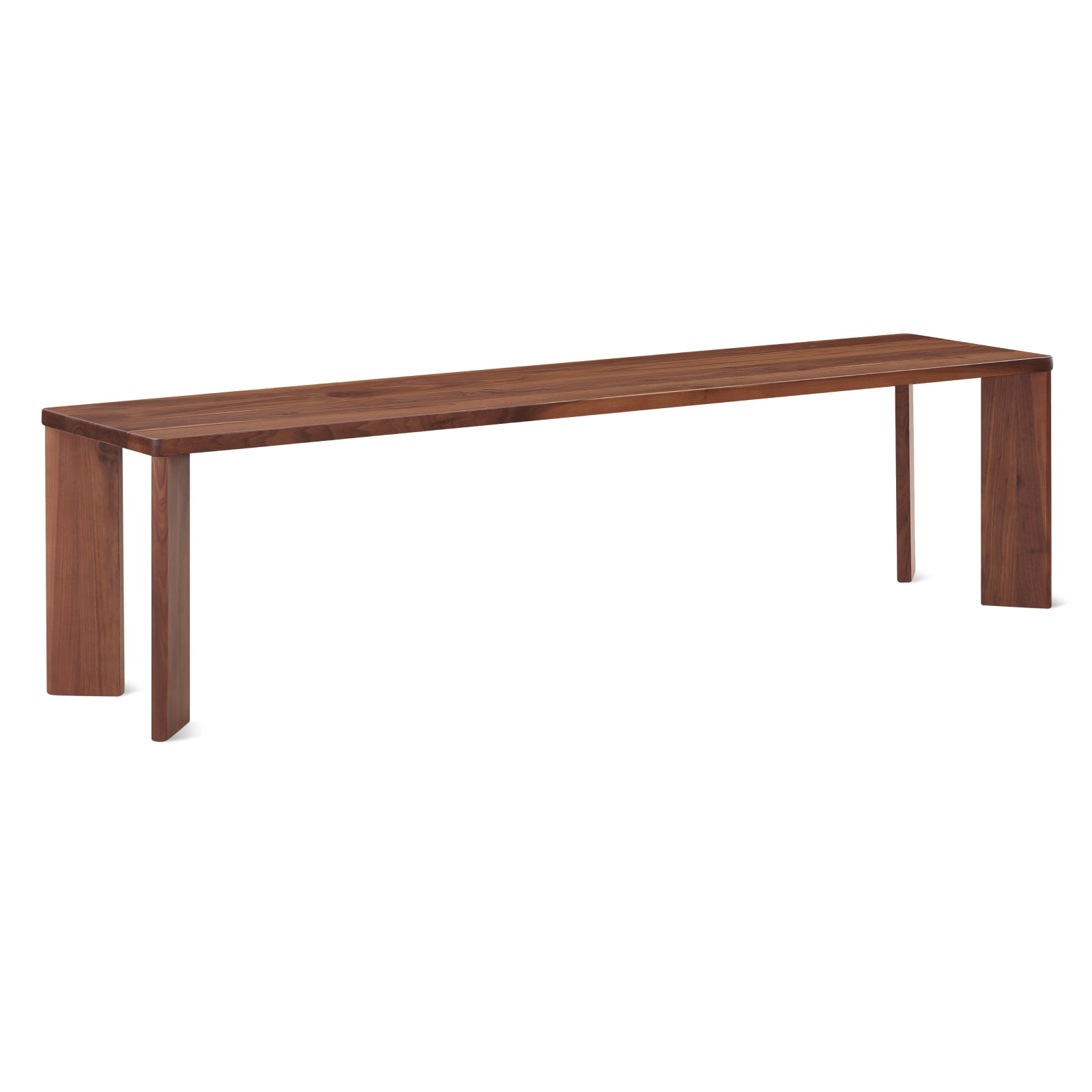 Banc à cadre, 3 places, noyer américain