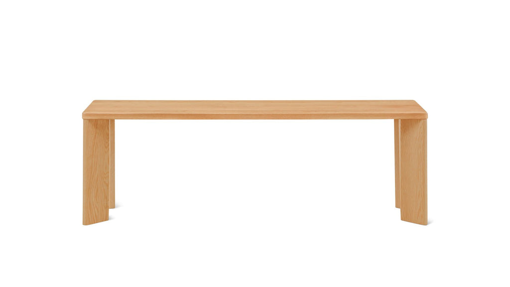 Banc à cadre, 2 places, chêne