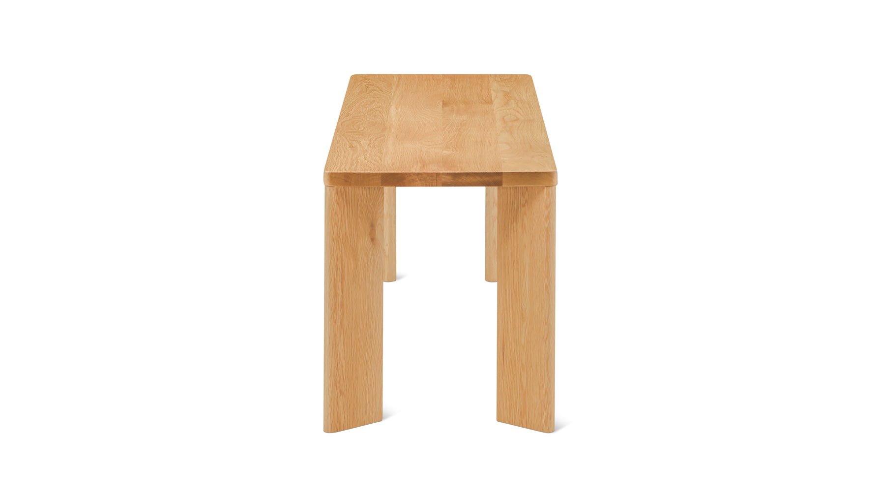 Banc à cadre, 2 places, chêne