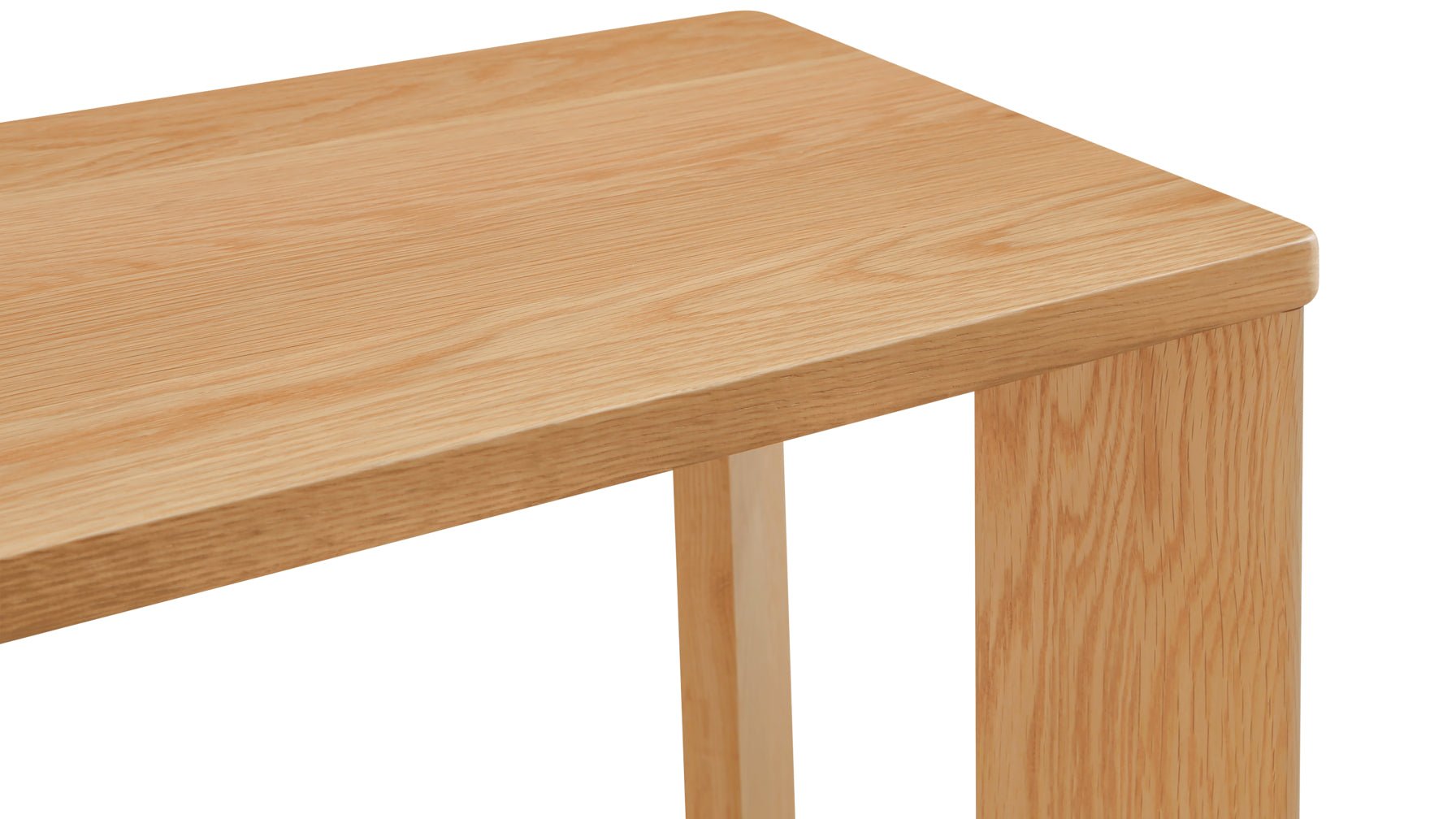 Banc à cadre, 2 places, chêne